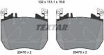 TEXTAR Sada brzdových platničiek kotúčovej brzdy TEXTAR 2647602 (2647602)