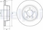 DELPHI Tarcza Ham. Bmw 7 E65 03- Tyl (bg4937c)