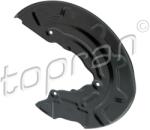 TOPRAN Ochranný plech proti rozstreku, Brzdový kotúč TOPRAN 120 091 (120 091)