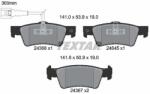 TEXTAR Sada brzdových platničiek kotúčovej brzdy TEXTAR 2436801 (2436801)
