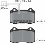 TEXTAR Sada brzdových platničiek kotúčovej brzdy TEXTAR 2414301 (2414301)