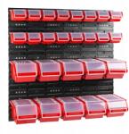 Botle Műhelyfal szerszámtartó tábla 80 x 80 cm 26 db tároló küvetta (5904865725748)