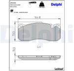 DELPHI Sada brzdových platničiek kotúčovej brzdy DELPHI LP2131 (LP2131)