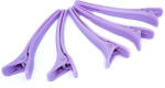 HairExtensionShop Professzionális Hajelválasztó Csipesz 12cm Lila Hajhosszabbításhoz és Hajformázáshoz Ideális 1db