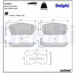 DELPHI Sada brzdových platničiek kotúčovej brzdy DELPHI LP2027 (LP2027)