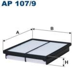 FILTRON Vzduchový filter FILTRON AP 107/9 (AP 107/9)