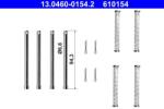 ATE Súprava príslušenstva, obloženie kotúčovej brzdy ATE 13.0460-0154.2 (13.0460-0154.2)