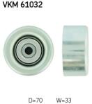 SKF Vratná/vodiaca kladka rebrovaného klinového remeňa SKF VKM 61032 (VKM 61032)