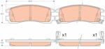 TRW Sada brzdových platničiek kotúčovej brzdy TRW GDB4098 (GDB4098)