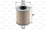 VALEO filtru combustibil VALEO 587917 (587917) - centralcar