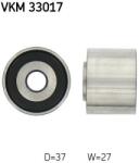 SKF Vratná/vodiaca kladka rebrovaného klinového remeňa SKF VKM 33017 (VKM 33017)