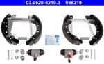 ATE Sada brzdových čeľustí ATE 03.0520-8219.3 (03.0520-8219.3)