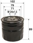 VALEO Olejový filter VALEO 586061 (586061)