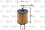 VALEO Olejový filter VALEO 586563 (586563)