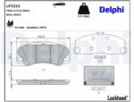 DELPHI Sada brzdových platničiek kotúčovej brzdy DELPHI LP3233 (LP3233)