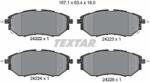TEXTAR Sada brzdových platničiek kotúčovej brzdy TEXTAR 2422201 (2422201)