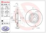 BREMBO Brzdový kotúč BREMBO 09. D103.11 (09.D103.11)