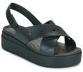 Crocs Szandálok / Saruk BROOKLYN 4U CROSS STRAP SANDAL Fekete 36 / 37