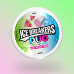  Hersheys Ice Breakers Duo Watermelon Sugar Free görögdinnye ízű mentolos cukorka 36g - delfinbuvar