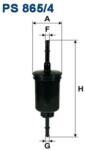 FILTRON Palivový filter FILTRON PS 865/4 (PS 865/4)