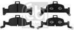 Febi Bilstein Sada brzdových platničiek kotúčovej brzdy FEBI BILSTEIN 16938 (16938)