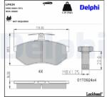 DELPHI Klocki Ham. Audi 80 16mm (lp424)