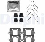 DELPHI Súprava príslušenstva, obloženie kotúčovej brzdy DELPHI LX0741 (LX0741)