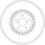TRW Brzdový kotúč TRW DF6923S (DF6923S)