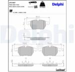 DELPHI Klocki Ham. Audi/vw Passat (lp1407)