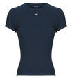 Tommy Jeans Rövid ujjú pólók TJW SLIM ESSENTIAL RIB SS Tengerész EU S