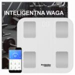 NM Revolution Fürdőszobai Analitikai Elektronikus Mérleg Slim Alkalmazás lengyelül Fehér (5905481833114)