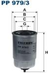 FILTRON Palivový filter FILTRON PP 979/3 (PP 979/3)