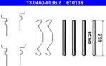 ATE Súprava príslušenstva, obloženie kotúčovej brzdy ATE 13.0460-0136.2 (13.0460-0136.2)