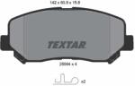 TEXTAR Sada brzdových platničiek kotúčovej brzdy TEXTAR 2556401 (2556401)