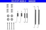 ATE Súprava príslušenstva, brzdové čeľuste ATE 03.0137-9220.2 (03.0137-9220.2)