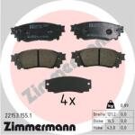 ZIMMERMANN Sada brzdových platničiek kotúčovej brzdy ZIMMERMANN 22153.155. 1 (22153.155.1)