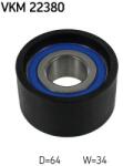SKF Obehová/vodiaca kladka ozubeného remeňa SKF VKM 22380 (VKM 22380)
