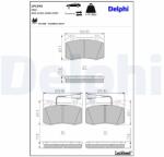 DELPHI Klocki Ham. Alfa Gtv (lp1543)