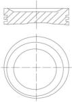 MAHLE Piest MAHLE 011 75 01 (011 75 01)