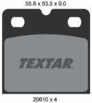 TEXTAR Sada brzdových platničiek, kotúčová parkovacia brzda TEXTAR 2061005 (2061005)