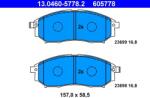 ATE Sada brzdových platničiek kotúčovej brzdy ATE 13.0460-5778.2 (13.0460-5778.2)