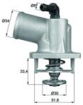 MAHLE Termostat chladenia MAHLE TI 55 92D (TI 55 92D)