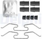 DELPHI Súprava príslušenstva, obloženie kotúčovej brzdy DELPHI LX0826 (LX0826)