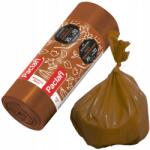 Paclan Erős szemeteszsákok szelektáláshoz, barna Bio Hulladék zsák, 35 literes, 20 db (35L brazowe)