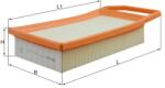 KNECHT Vzduchový filter KNECHT LX 1619 (LX 1619)