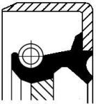 CORTECO Tesniaci krúżok kľukového hriadeľa CORTECO 12015429B (12015429B)