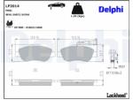 DELPHI Sada brzdových platničiek kotúčovej brzdy DELPHI LP2014 (LP2014)