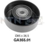 SNR Vratná/vodiaca kladka rebrovaného klinového remeňa SNR GA355.01 (GA355.01)