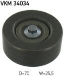 SKF Vratná/vodiaca kladka rebrovaného klinového remeňa SKF VKM 34034 (VKM 34034)