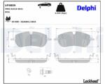 DELPHI Sada brzdových platničiek kotúčovej brzdy DELPHI LP3835 (LP3835)